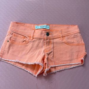 Abercrombie & Fitch Orange Shorts